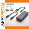 IRhasta M.2 NVMe SSD Enclosure USB 3.1, 10Gbps