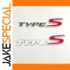 Honda Type S Logo Emblem for Cars