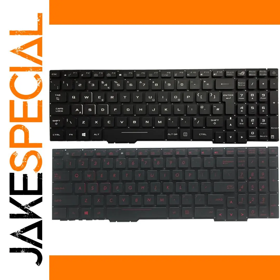 ASUS Keyboard Replacement for GL553, ZX553VD 1 ASUS Keyboard Replacement for GL553, ZX553VD
