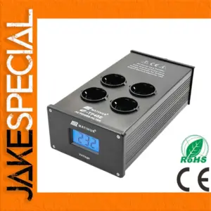 Power Purifier and Surge Protector with 8 EU Outlets