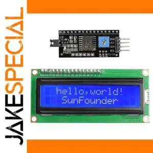 16x2 I2C Character LCD Display with Backlight