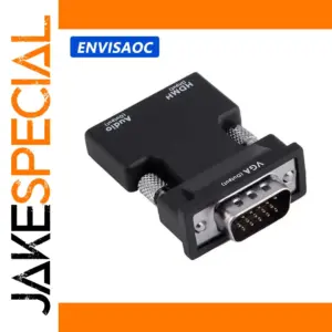 HDMI to VGA Converter Adapter with Audio