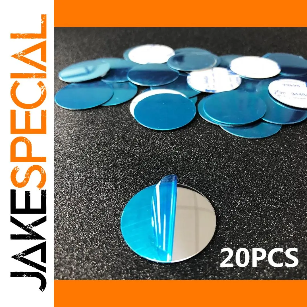 Magnetic Phone Mounting Plate 35mm Silver 1 Magnetic Phone Mounting Plate 35mm Silver