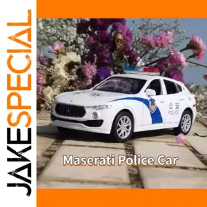 1:32 Maserati Police SUV Diecast Model