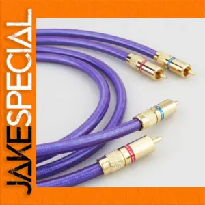 Premium 65 GHz RCA Audio Interconnect Cable