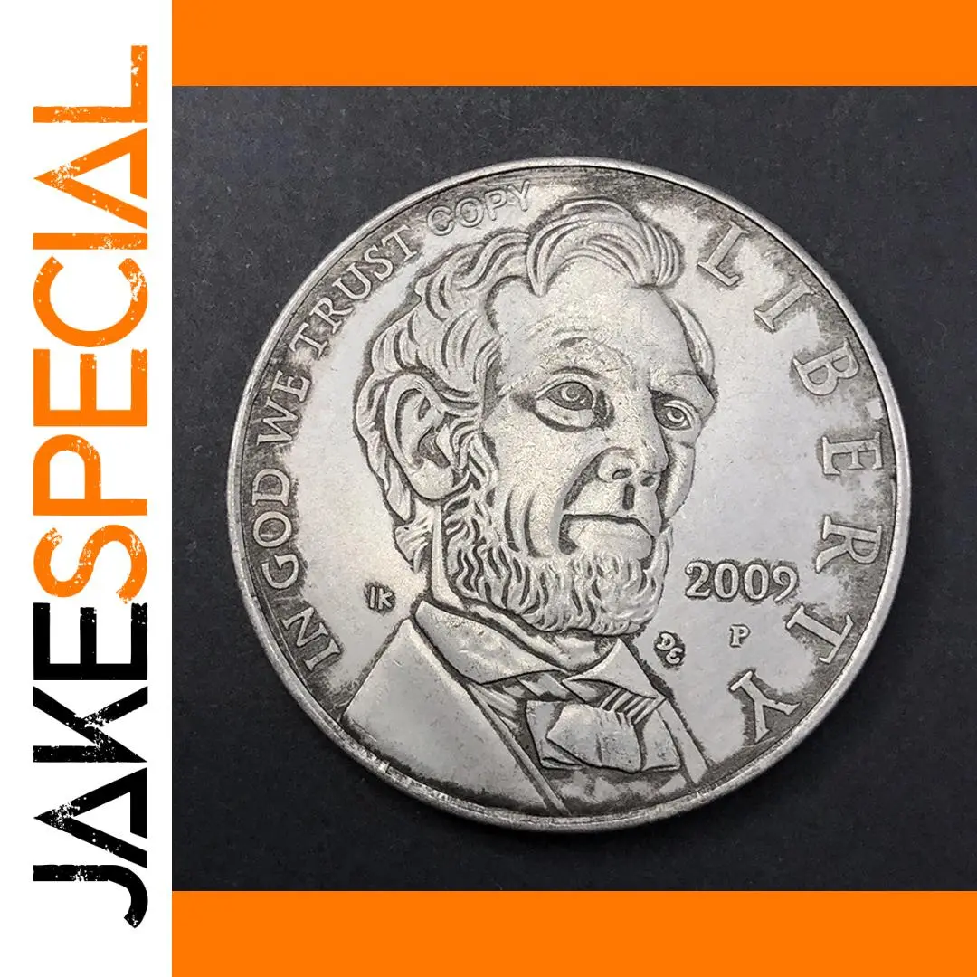 Lincoln 2009 Commemorative Copper Coin 1 Lincoln 2009 Commemorative Copper Coin
