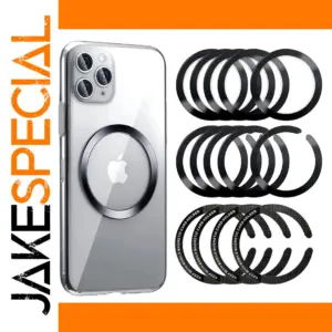 Wireless Charging Metal Ring for iPhone & Samsung