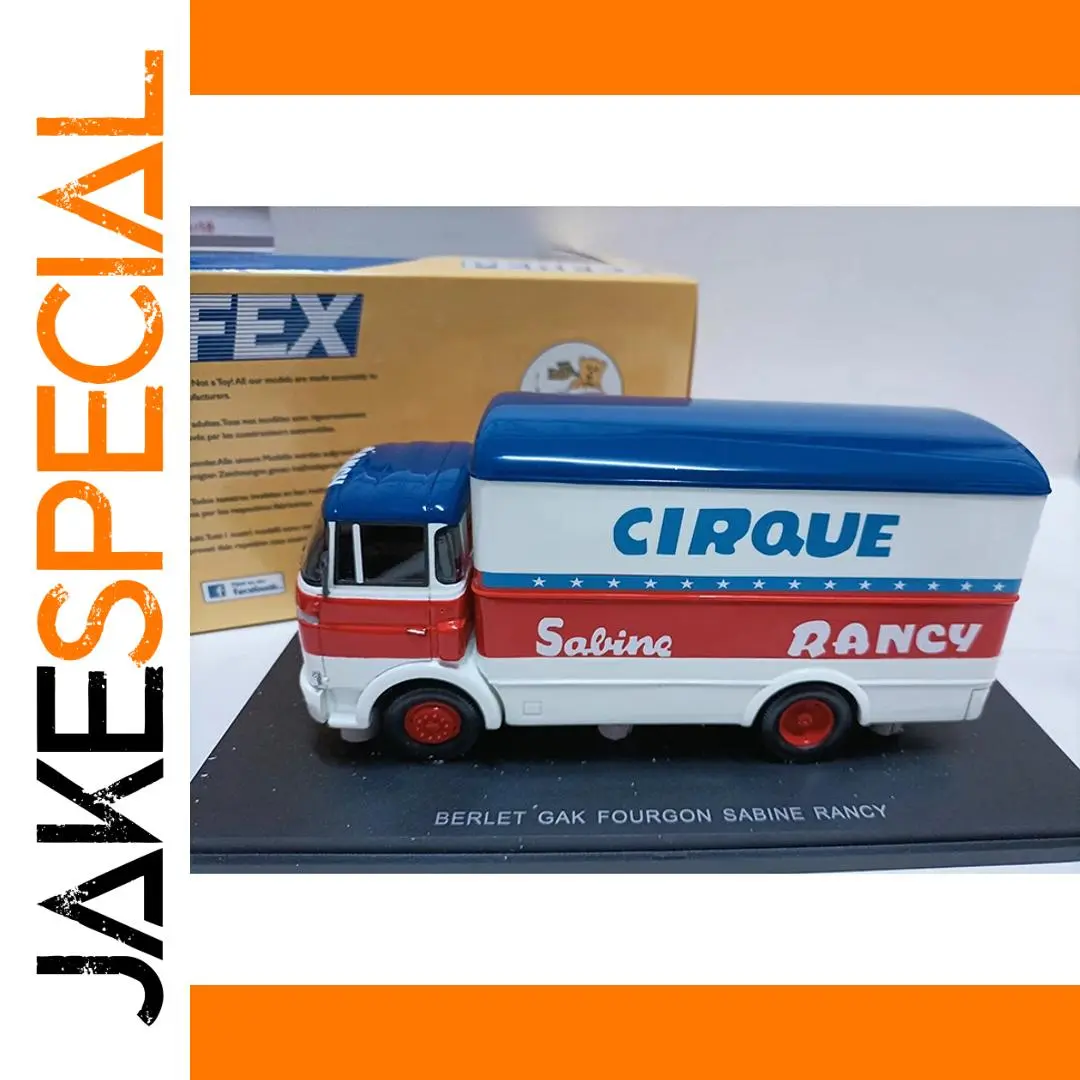 Vintage Berlet Gak Truck Replica 1:43 Scale 1 Vintage Berlet Gak Truck Replica 1:43 Scale