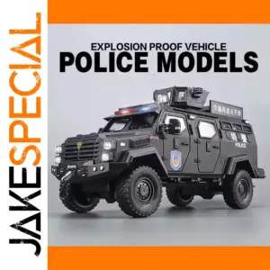 1:24 Scale Swordtooth Tiger Police Car Model