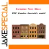 European Town Store Wooden Model Kit 1/72 Scale