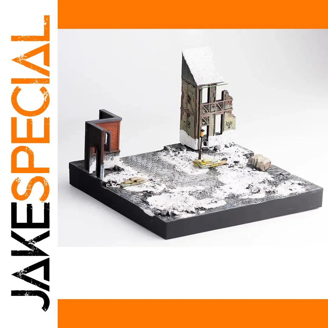 European Winter Street Scene Model by Hyinuo 1 European Winter Street Scene Model by Hyinuo