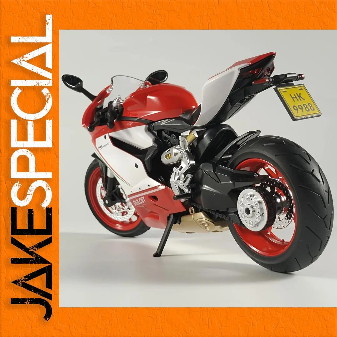 Ducati 1199 Panigale R Diecast Model Replica 1 Ducati 1199 Panigale R Diecast Model Replica