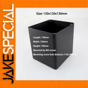 Black Triode Tube Amplifier Transformer Cover