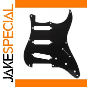 Black Pickguard for Vintage Fender Stratocaster