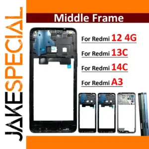 Xiaomi Redmi Middle Frame Bezel for Models 12-14C & A3 4G
