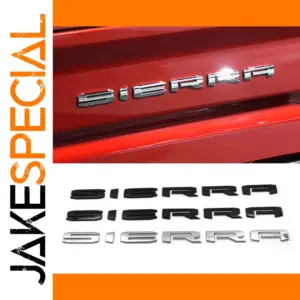 GMC Sierra Logo Car Decal in 6 Finishes