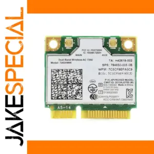 Mini PCI-E Dual-Band WiFi Card with Bluetooth 4.2
