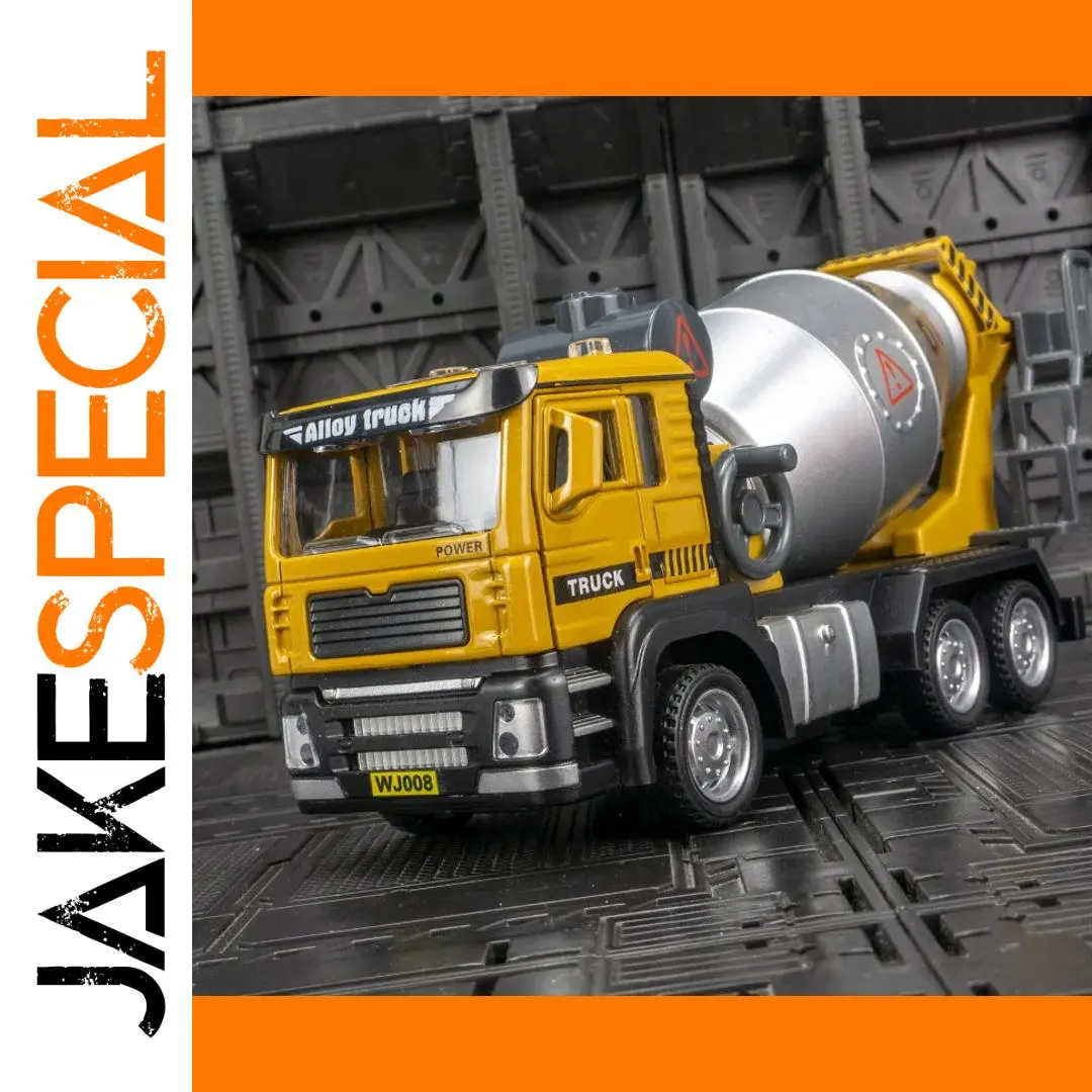 1:50 Scale Cement Mixer Transport Truck Model 1 1:50 Scale Cement Mixer Transport Truck Model