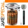 Acrylic Humidor Jar for Cigars
