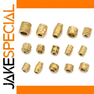 Stainless Steel Gold Beads for Jewelry