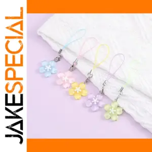 Colorful Floral Phone Strap for Smartphones