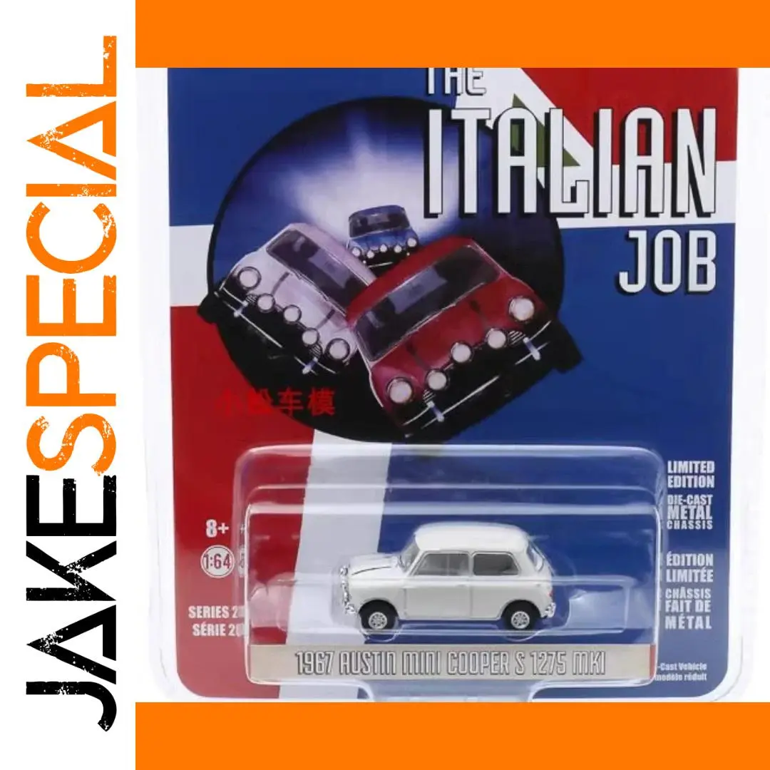 1967 Mini Cooper Diecast Model in White 1 1967 Mini Cooper Diecast Model in White