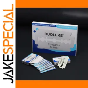 Premium Double-Sided Stainless Steel Razor Blades