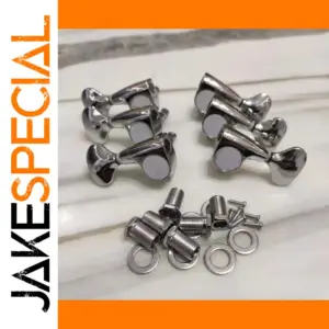 Fishtail Fully Enclosed Guitar Tuner Set