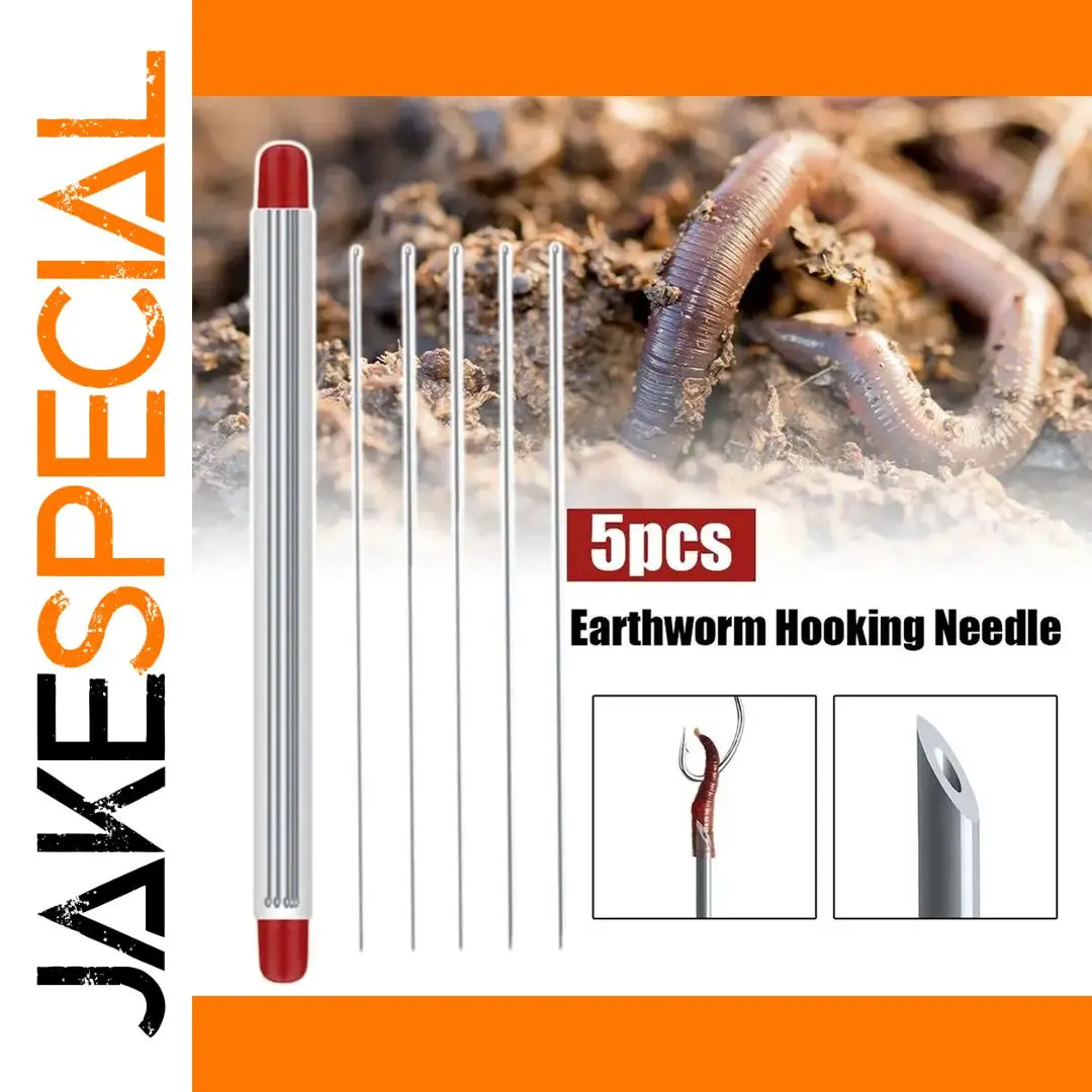 Golden Stainless Steel Fishing Needles Set — 20 cm 1 Golden Stainless Steel Fishing Needles Set — 20 cm