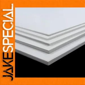 White ABS Plastic Sheets Set for DIY Projects