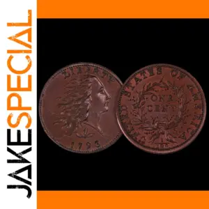 US 1793 1 Cent Copper Replica Coin