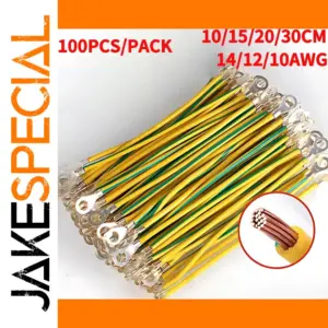Yellow-Green Copper Grounding Wires for Solar Systems