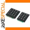 Microcontroller 4x4 or 4x3 Pushbutton Keypad Module