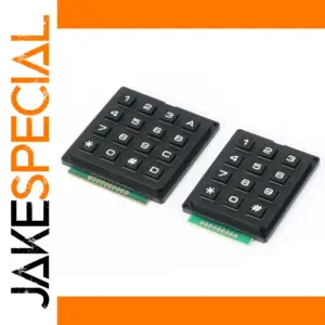 Microcontroller 4x4 or 4x3 Pushbutton Keypad Module