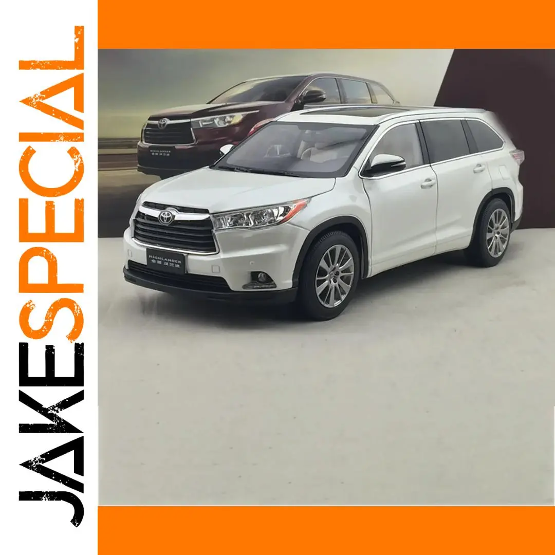 White Highlander 2015 Die-Cast Model for Collectors 1 White Highlander 2015 Die-Cast Model for Collectors