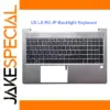 Genuine Gray HP Zbook 15 Power Cover Assembly