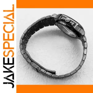 Black 39mm Watch Case for NH35/36 Movements