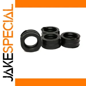 Black Carburetor Adapters for Yamaha XJ600 Models