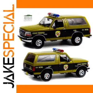 Maryland K-9 Patrol Ford Bronco 1:18 Diecast Model