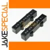 Black Pickup Covers for Jazz J Bass 5-String