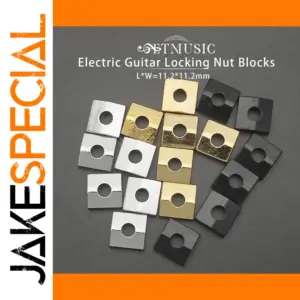 Metal Locking Nut Blocks for Guitar Tremolo Bridges