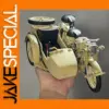 Vintage Military Motorcycle Model 1:10 Scale
