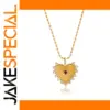 Stainless Steel Heart Pendant Necklace