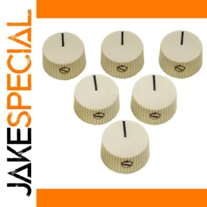 Vintage Guitar Amp Control Knobs Set