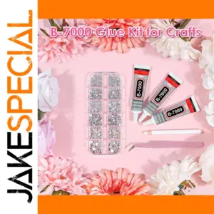 Elegant B-7000 Rhinestone & Glue Kit
