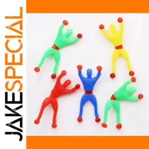 Colorful Sticky Toy Window Figures Set
