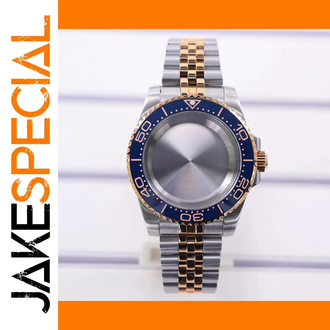 40mm Stainless Steel Watch Case for Custom Builds 1 40mm Stainless Steel Watch Case for Custom Builds