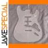 Clear Acrylic Guitar Body Template 450x340mm