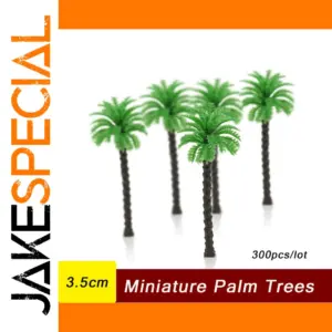 Miniature Palm Trees Set for Scenery