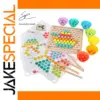 Colorful Wooden Bead Puzzle for Kids 14+